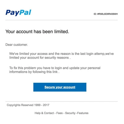 لیمیت برداشت پی پال (Withdrawal Limit) پی پال
