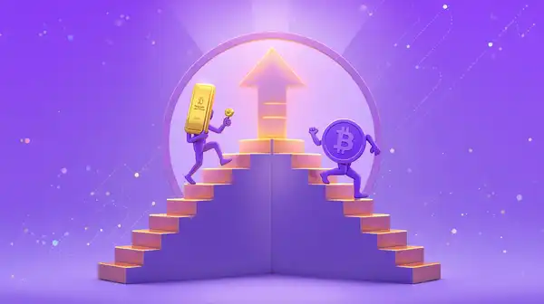 مقایسه عملکرد داراییها و ضعف استدلال رالی جبرانی 1 عقبماندگی کریپتو 2025 از طلا و سهام