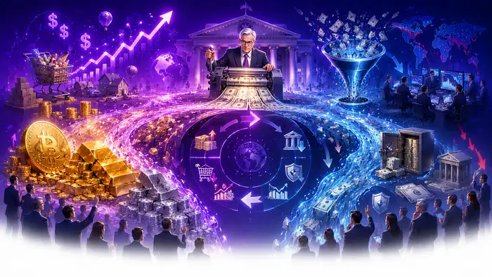 سقوط طلا،بیت‌کوین و نقره همزمان در 2026