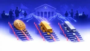 سقوط طلا،بیت‌کوین و نقره همزمان در 2026