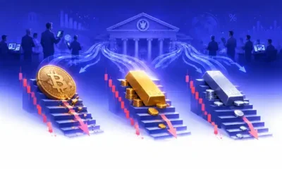 سقوط طلا،بیت‌کوین و نقره همزمان در 2026