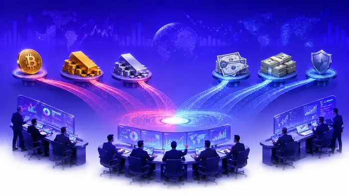 سقوط طلا،بیت‌کوین و نقره همزمان در 2026