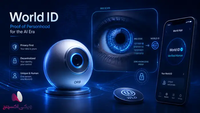 شناسه جهانی (World ID) چیست؟ بررسی دستگاه Orb و آینده ارز دیجیتال ورلدکوین (WLD) در 1405