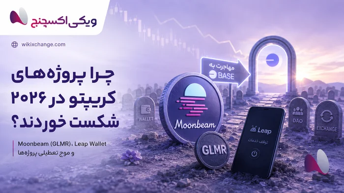 شکست پروژههای کریپتو در ۲۰۲۶؛ چرا GLMR، Leap Wallet و ۹۹ پروژه دیگر حذف شدند؟