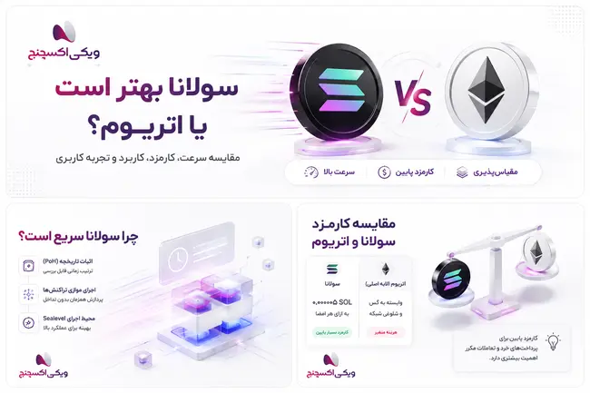 چرا سولانا میتواند بهتر از اتریوم باشد؟ مقایسه SOL VS ETH
