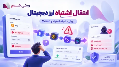 انتقال اشتباه ارز دیجیتال؛ بازیابی واریز به آدرس یا شبکه اشتباه 3 انتقال اشتباه ارز دیجیتال؛ بازیابی واریز به آدرس یا شبکه اشتباه