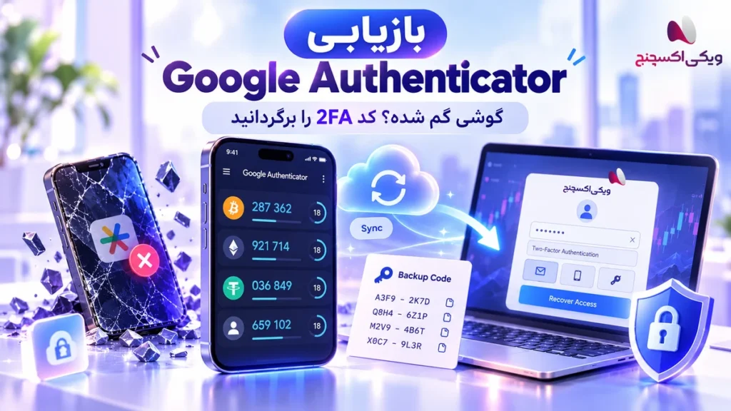گم شدن Google Authenticator؛ بازیابی ورود به حساب صرافی 4 Losing Google Authenticator and Recovering Exchange 2FA